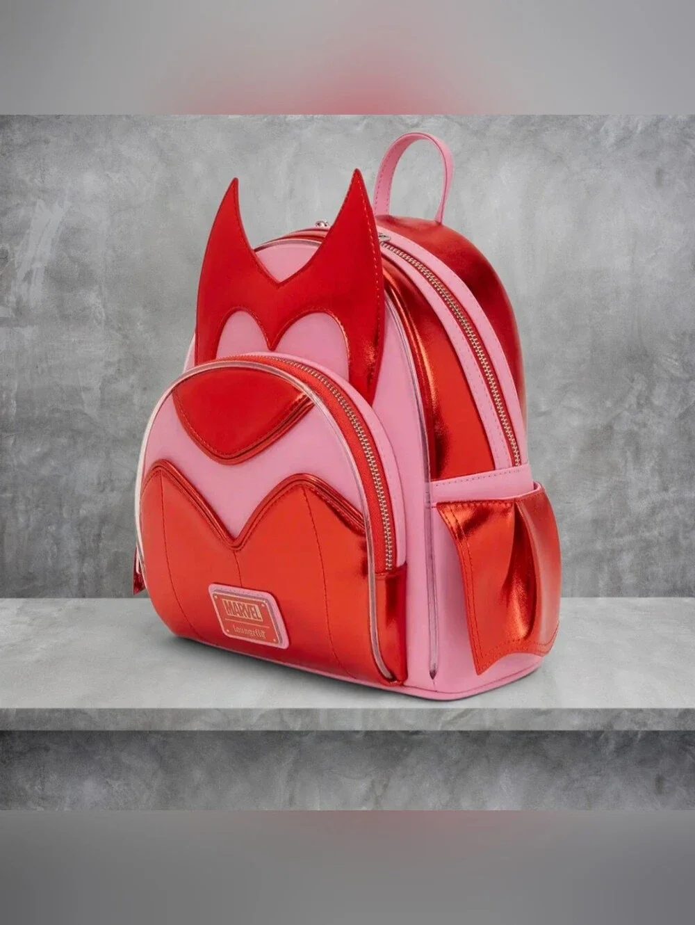 NWT Loungefly Scarlet Witch Wanda Cosplay Light-Up Mini Backpack